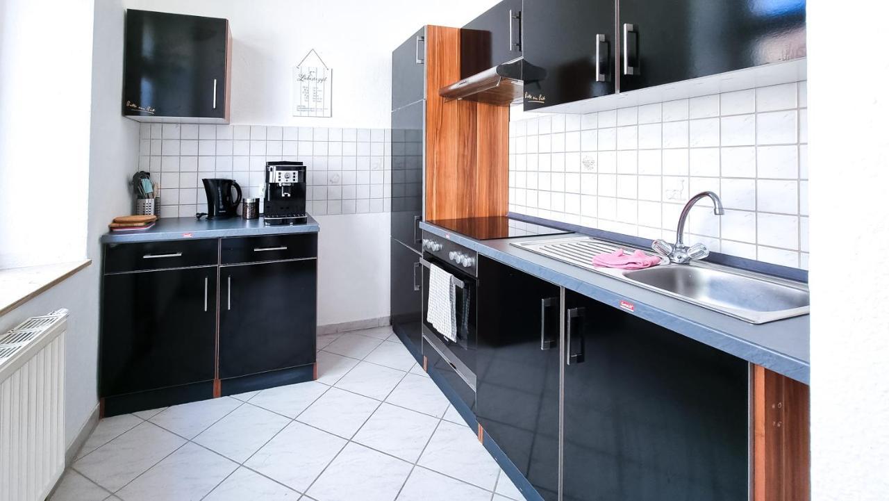 malerische Maisonettewohnung mit zwei Balkonen Plauen Exterior foto
